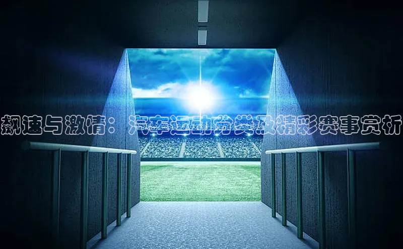 飙速与激情：汽车运动分类及精彩赛事赏析